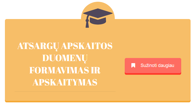 apskaitos duomenys