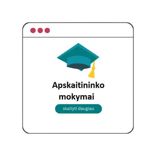 apskaitininko mokymai