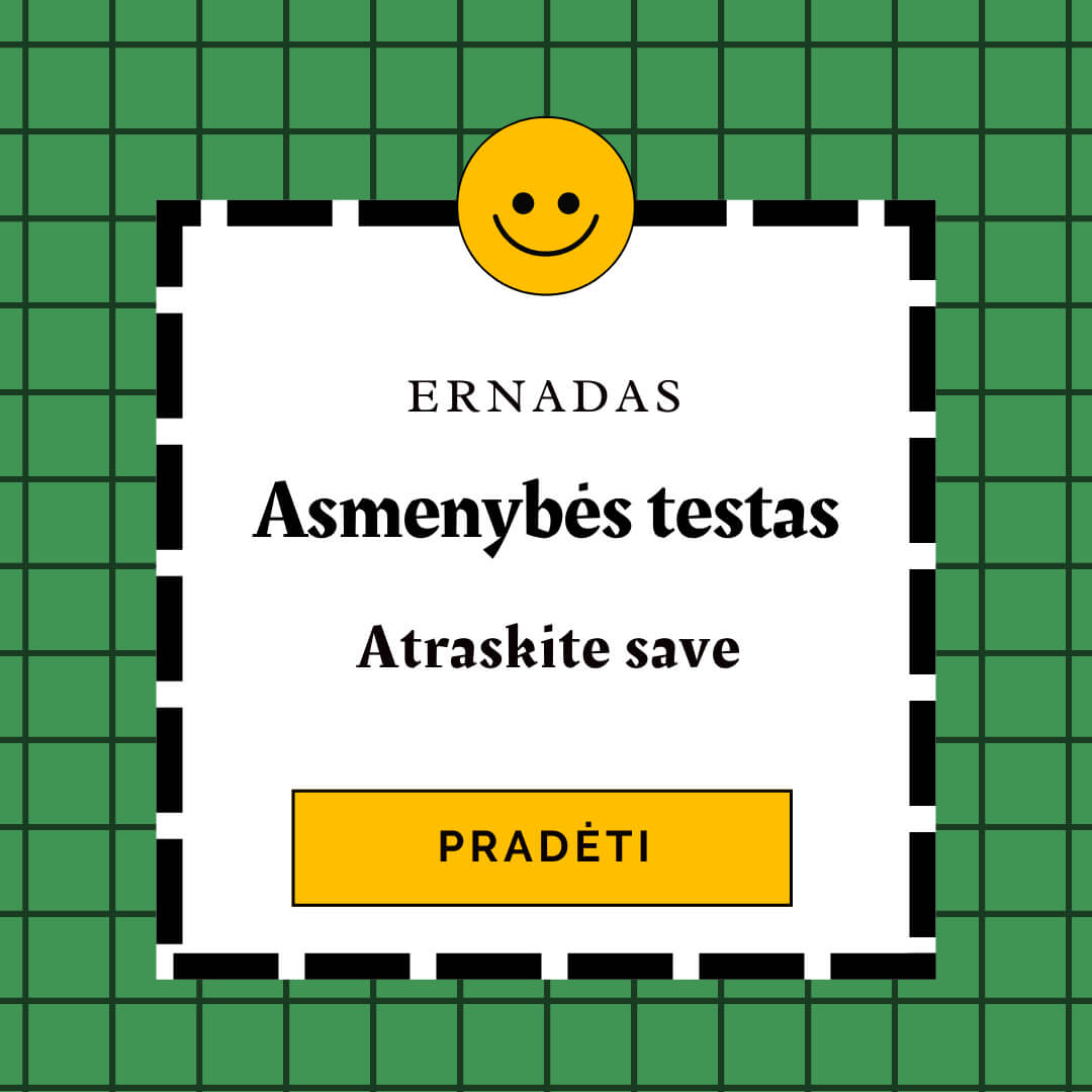 profesijos testas